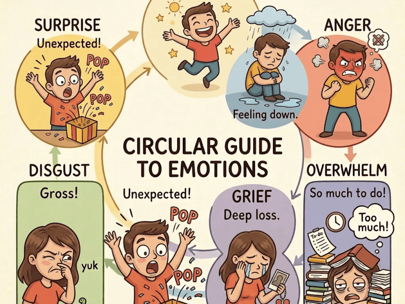 Understanding Primary Emotions & Grief or&nbsp;Anxiety